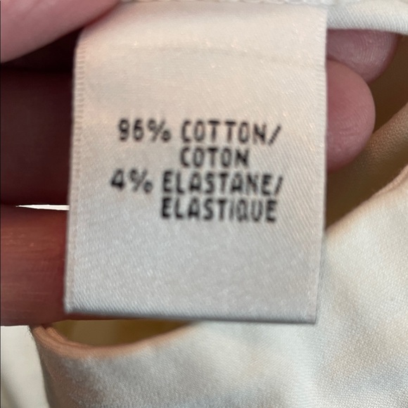 Lafayette 148 New York Cream Trousers - Picture 5 of 5